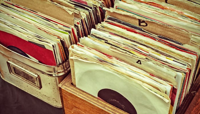 Record Store Crates