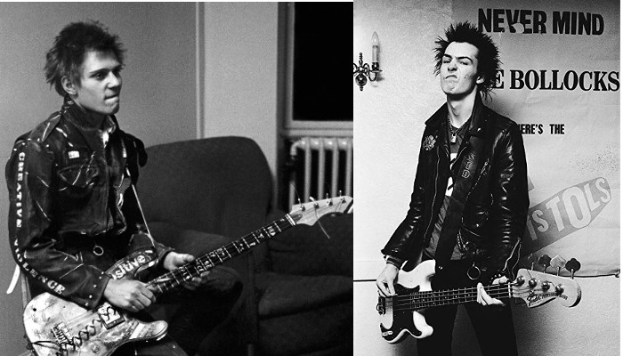 Sid Vicious and Paul Simonon